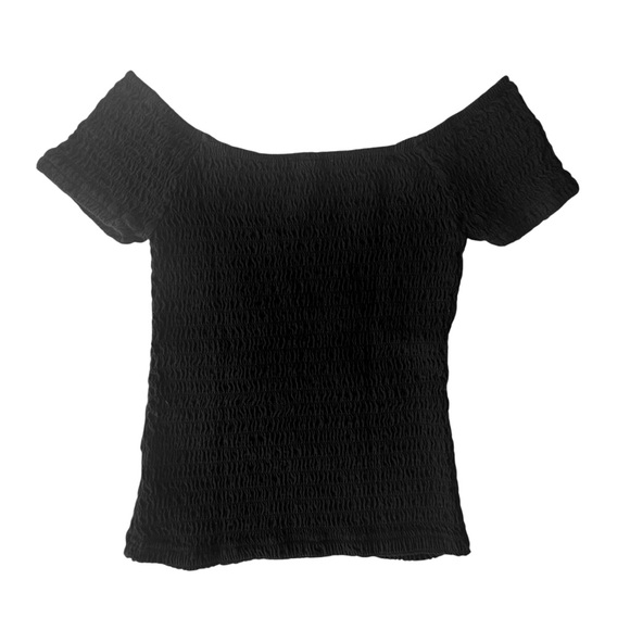 Smocked Crop Top - Picture 3 of 5